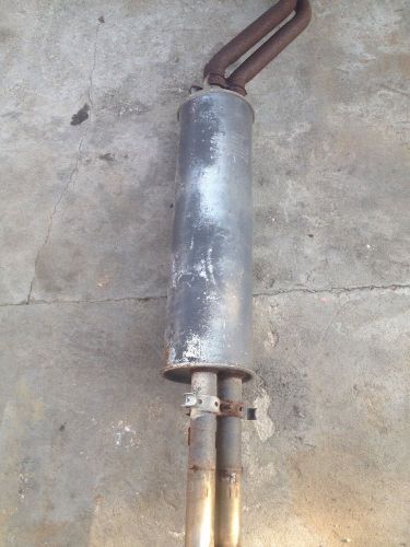 Rear mercedes benz 250s 250se 280s 280se 280sel 300sel exhaust muffler ansa