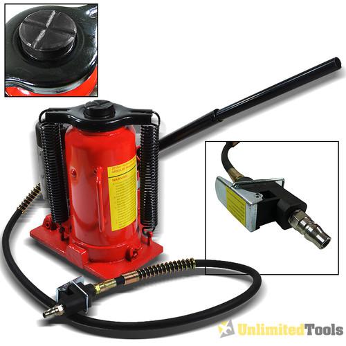 20 ton air / hydraulic bottle jack 40,000lb heavy duty auto truck rv repair lift
