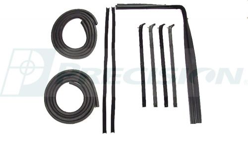 1980-1993 dodge ram truck, ram charger door weatherstrip kit