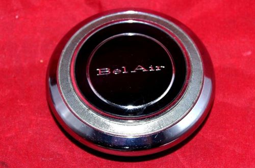 1967-1968 chevy bel air - chevrolet belair - horn button - steering wheel cap