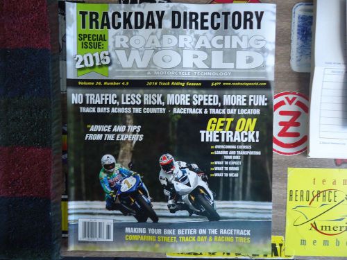 Roadracing world &amp; motorcycle technology special issue 2016  magazine unread new