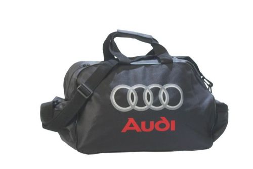 Audi black travel / gym / tool / duffel bag banner flag