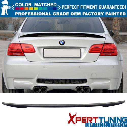 Performance high kick all color match painted trunk spoiler wing 07-13 e92 2dr