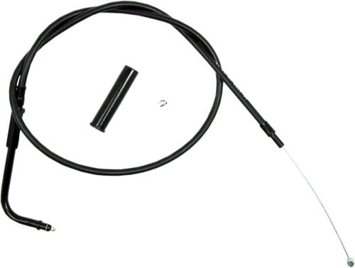 Motion pro blackout throttle cable fits: harley-davidson fld dyna switchback,fxd