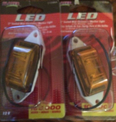 Blazer led 2" marker light c12586a up to 100,000 hours  set of 2