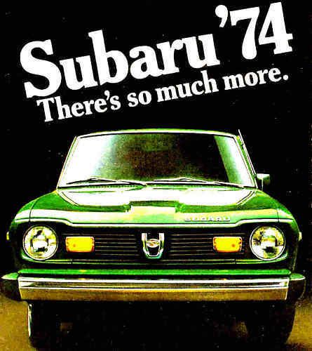 1974 subaru brochure -subaru gl coupe-subaru 2d-subaru 4d-subaru sw