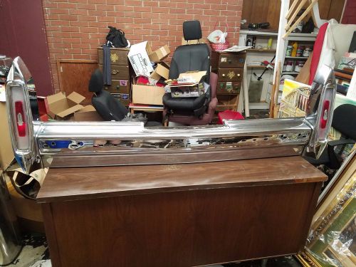 1980-1989 cadillac fleetwood deville rear bumper assembly