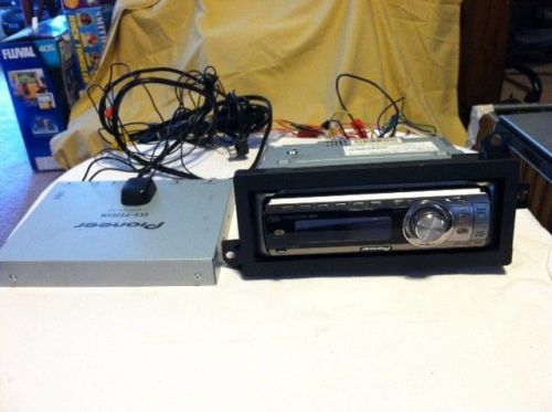 Pioneer gex-p920xm xm satellite radio tuner + pioneer deh-p7700mp car cd player