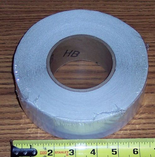 2" x 60"  clear non skid roll-safety tape ~ anti slip boat. truck steps.........