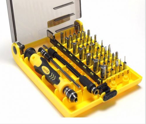 45 in 1 precision opening pry screwdriver set repair tool kit for iphone samsung
