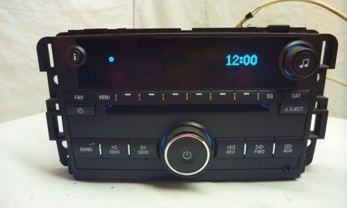 2006-2008 chevrolet impala monte carlo us8 radio cd &amp; aux 15850678 cf11281