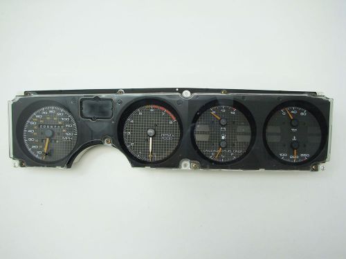 86-92 pontiac firebird speedometer cluster instrument 6 cylinder
