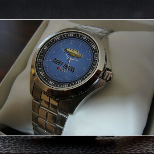 Chevy truck sport metal watch