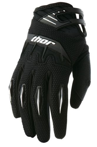 Thor motocross mx atv riding spectrum gloves women&#039;s black small