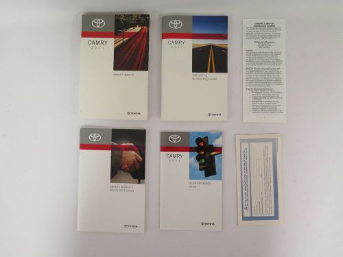 2011 toyota camry owners manual book