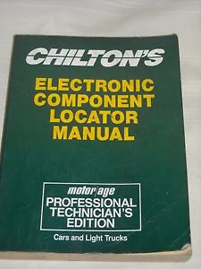 Chiltons 8280 electronic component locator manual 1989-1991 (7621)