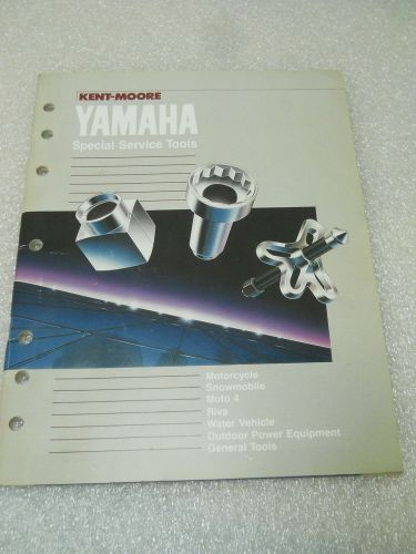 Yamaha special service tools manual motorcycle snowmobile water vehicle outdoor