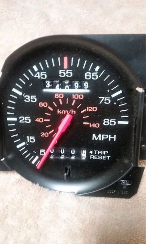 Ford speedometer gauge with trip m17255b on box