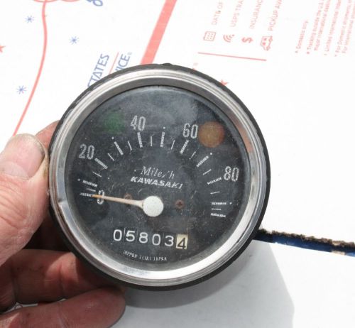 1971 kawasaski 100 speedometer