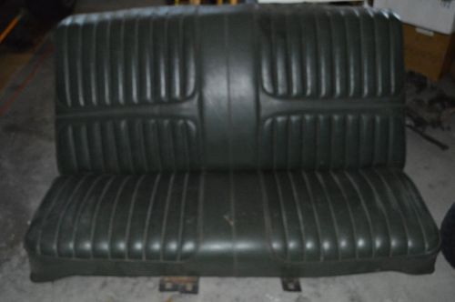 1970-72 gm oldsmobile cutlass / &#034;s&#034; / 442 rear bench seats