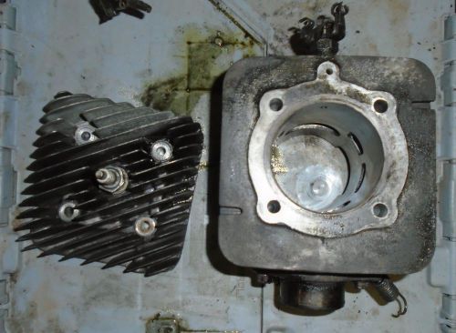 1979 yamaha 250  enticer  cylinder and head