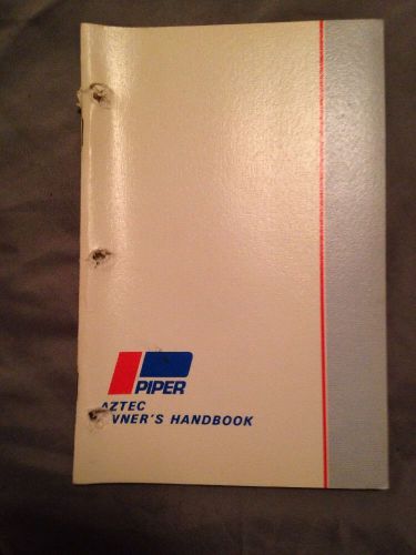 Piper aztec handbook revised 1973 edition
