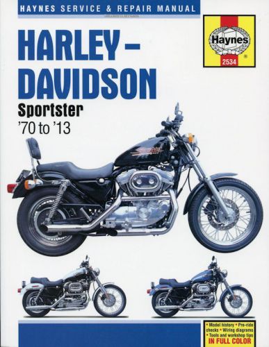Harley-davidson sportster repair manual 1970-2013