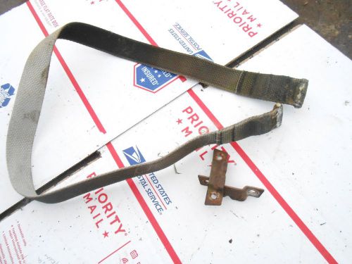 1980 skidoo 500 l/c everest electro: seat strap w stays