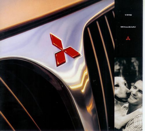 1998 mitsubishi brochure 3000gt diamante montero eclipse galant mirage max spyde