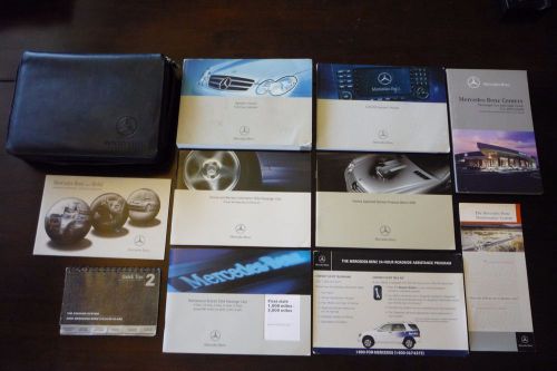 2006-2009 mercedes-benz clk oem manual