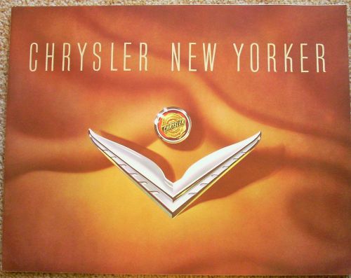 Nos mopar 1953 chrysler new yorker newport town country prestige sales brochure