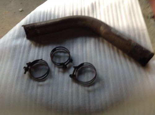 1954-1957 ford truck y block upper radiator tube, 3 clamps