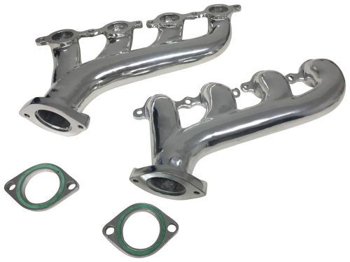 Ls cast iron exhaust manifold  ls1 ls2 ls3 engine motor swap ceramic coat