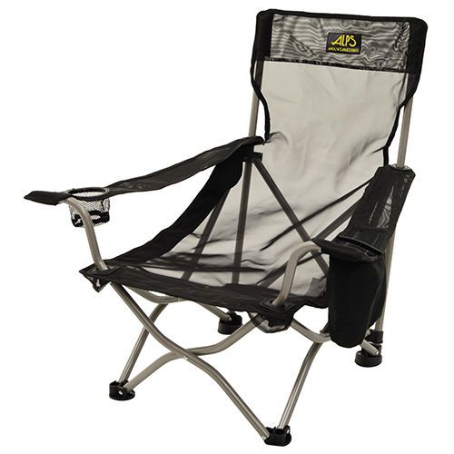 Getaway chair mesh, w/cooler pocket, black