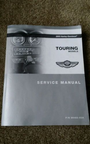 2003 harley davidson touring motorcycle service manual 100 anniversary 99483-03a