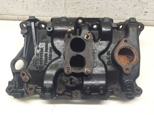 Merc mercruiser volvo,4.3l 4.3 marine cast iron 2bbl intake manifold v6 4.3,v-6