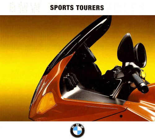 1994 bmw sports tourers motorcycle brochure -k75s-r1100rs-k1100rs-bmw