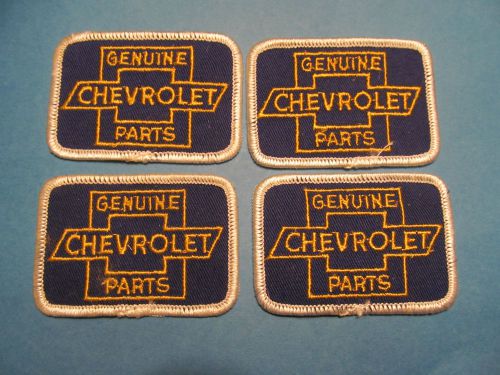 4 lot rare vintage 1970&#039;s genuine chevrolet parts car club jacket hat patches b