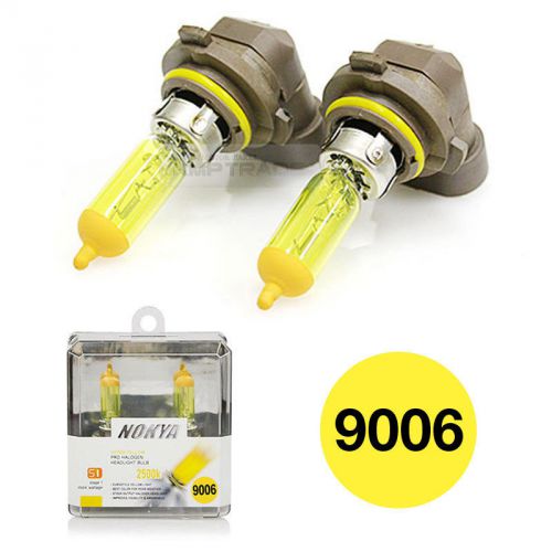 Nokya hyper yellow halogen bulb headlight  2500k 12v 55w 9006 for all vehicle