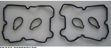 Fits 08-14 subaru impreza wrx sti 2.5l turbo valve cover gasket set  new