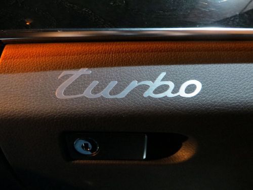 (2pcs) dashboard badge sticker decal *turbo*