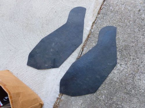 1964-67 pontiac gto lemans tempest inner fender bottom rubber water shields new