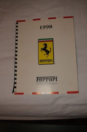 1998 ferrari challenge book
