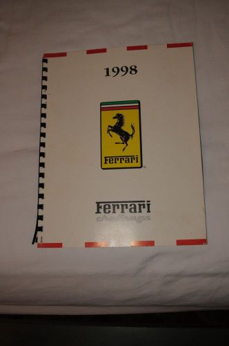 1998 ferrari challenge book