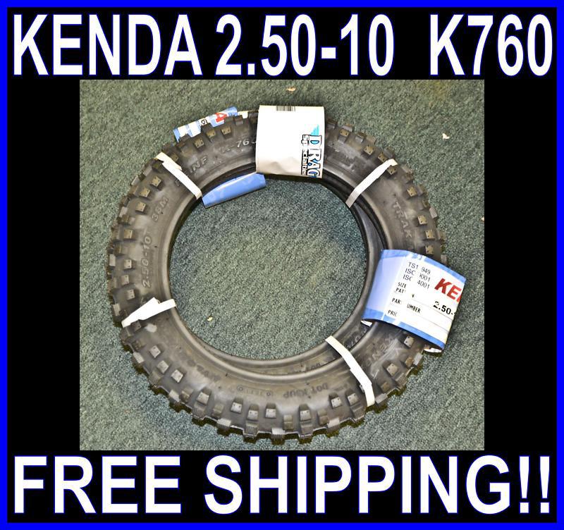 Kenda k7608 trak master 250-10 motocross tire brand new!