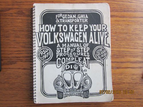 1950-1970 how to keep your volkswagen alive 1200 1300 1500 ghia transporter