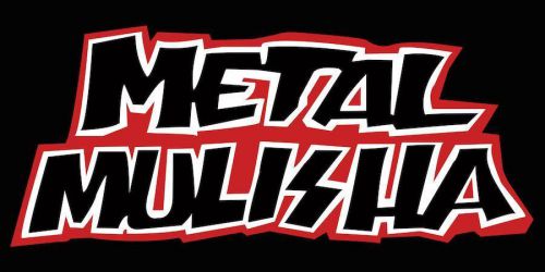 Metal mulisha logo indoor/outdoor banner 18&#034; x 36&#034; heavy duty 13 oz vinyl