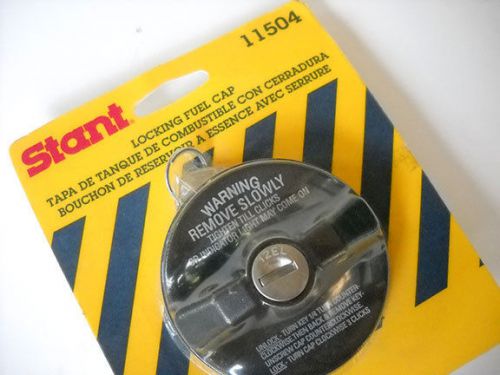 Stant locking fuel cap 11504 new in package sealed 2 keys