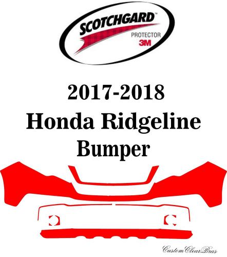 3m scotchgard paint protection film clear bra pre-cut 2017 2018 honda ridgeline