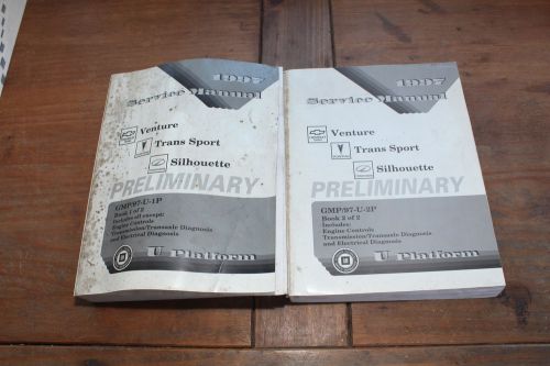 Venture transport silhouette book 1 &amp; 2 u platform '97 chevy shop service manual